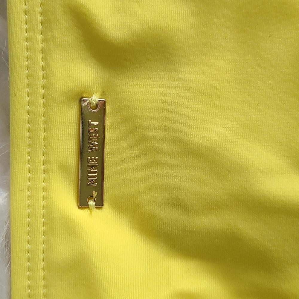 Nine West Swim Hipster. Size XXL. NWT Yellow - Picture 3 of 6